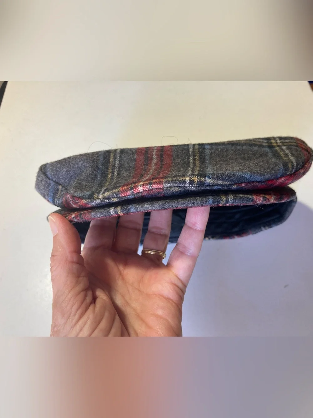 Pendleton Vintage 100% Virgin Wool Flat Cap Plaid Size Medium
